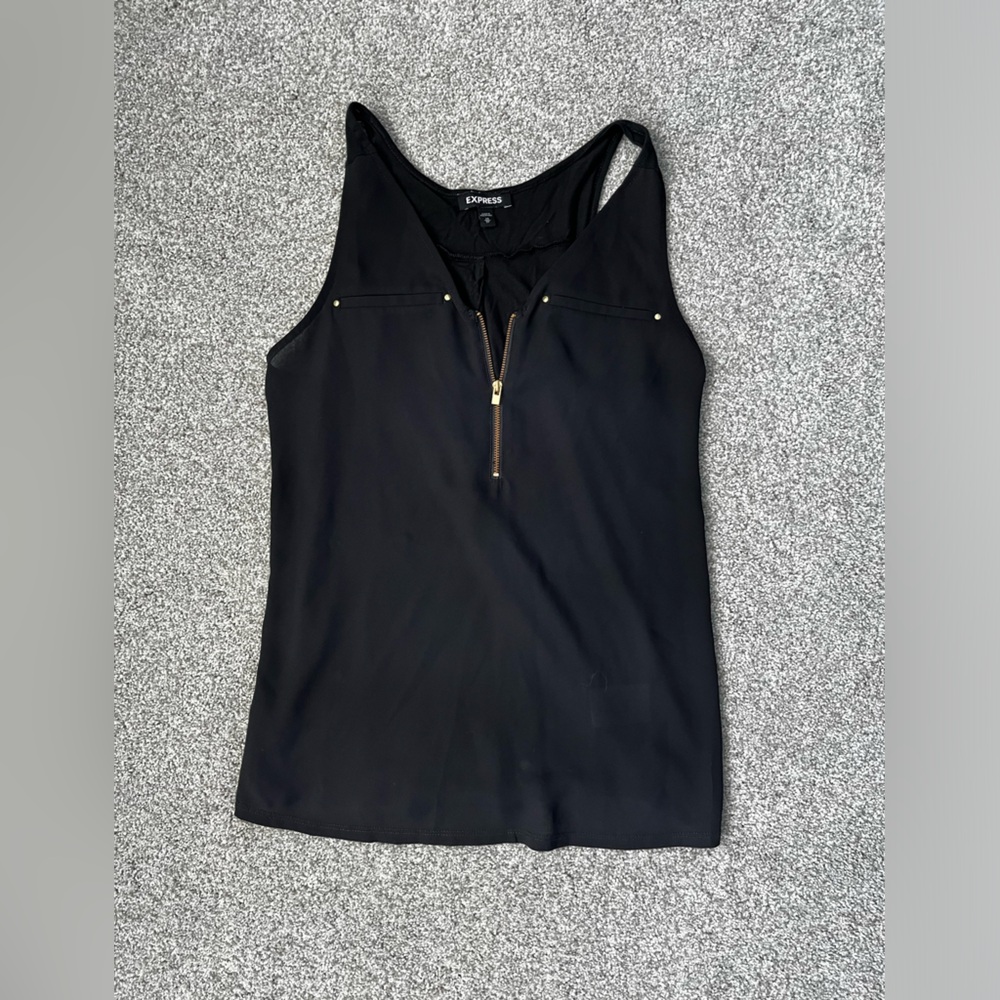Express black tank top